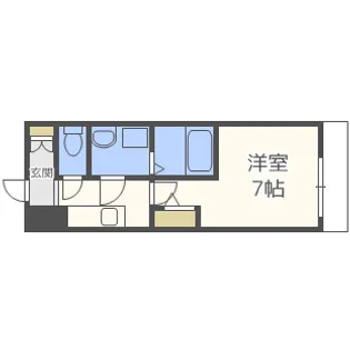 プランドール新大阪PARKレジデンス【2階】の間取り