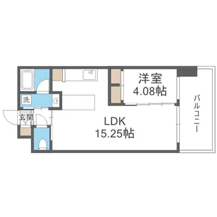 プレジオ御幣島ASIAN【8階】の間取り