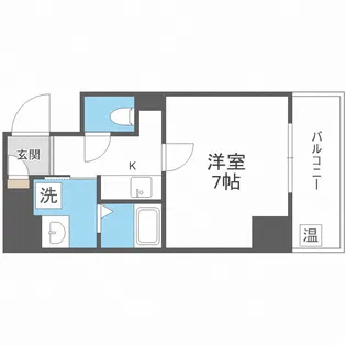ArtizA森ノ宮D.C.【10階】の間取り
