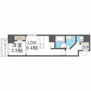 i Cube森ノ宮【10階】の間取り