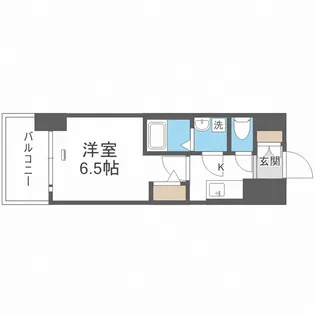 S-FORT大正リヴィエール【7階】の間取り