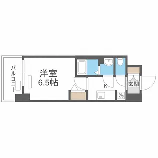 レシオスなんばVOGUE【11階】の間取り