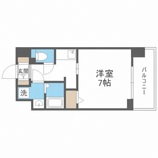 S-RESIDENCE福島grande【2階】の間取り