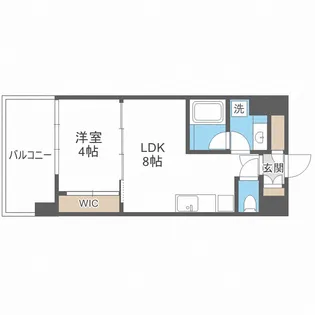 ブエナビスタ梅田ノース【6階】の間取り