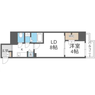 ドゥーエ南堀江【3階】の間取り