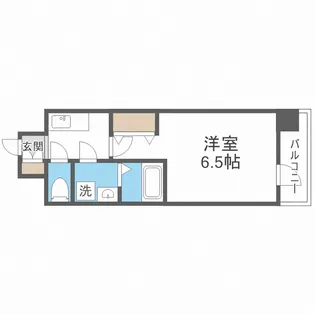 エスリードレジデンス大阪難波【12階】の間取り