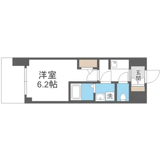 S-RESIDENCE城東SEVER【8階】の間取り