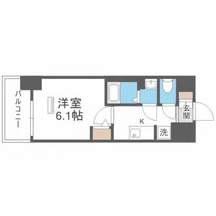 エステムコート梅田・天神橋Ⅳ ステーションフロント【11階】の間取り