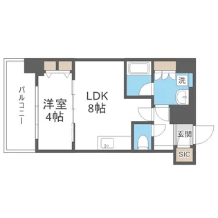 スプランディッドⅦ【7階】の間取り