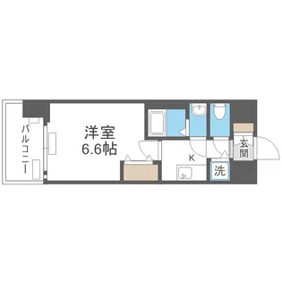 レジュールアッシュアーバンリッシュ【8階】の間取り