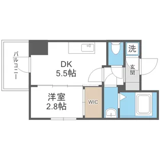 セレニテ新大阪グランデ シュッド【9階】の間取り