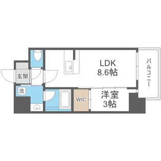 セレニテ新大阪グランデ シュッド【4階】の間取り