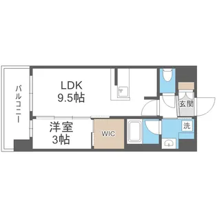 コンフォリア・リヴ新大阪西宮原ソルテラス【7階】の間取り