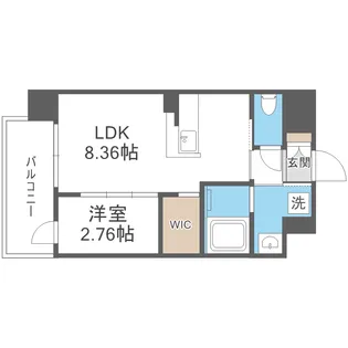 Live Flat塚本新北野【5階】の間取り