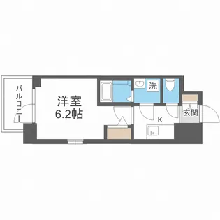 エスリードレジデンス大阪グランノースI【7階】の間取り