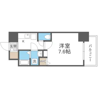 ベイサイドパークOSAKAノースレジデンシス【1013号室】の間取り