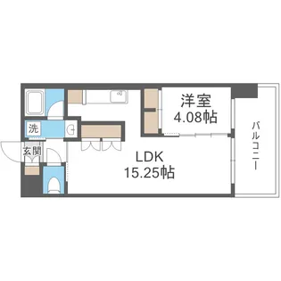 プレジオ御幣島ASIAN【4階】の間取り