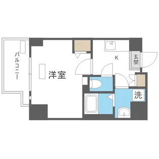 ソルテラスOSAKA塚本【7階】の間取り