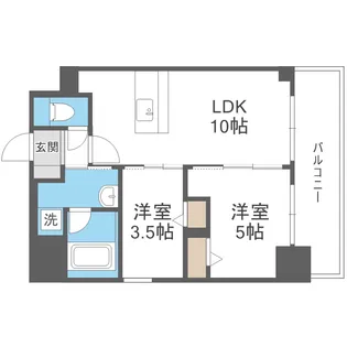 S-RESIDENCE福島diverse【13階】の間取り