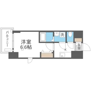 レジュールアッシュアーバンイール【5階】の間取り