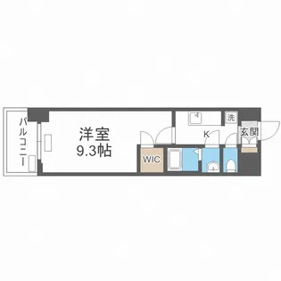 プレサンス堺筋本町エグゼブラン【3階】の間取り