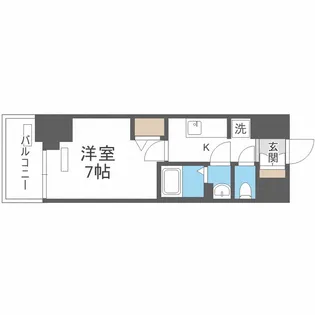 プレサンス福島吉野ミナージ【3階】の間取り