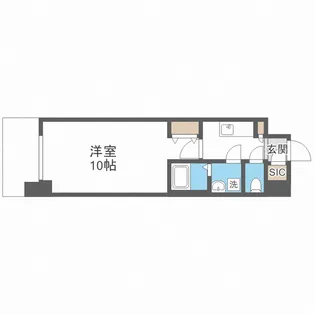 セオリー天神橋アベニール【7階】の間取り