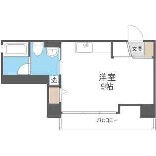 アークリヴェール【4階】の間取り