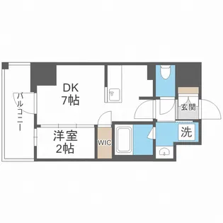 バウスフラッツ新大阪【10階】の間取り