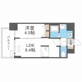 プレサンス新大阪ジェイズ【3階】の間取り