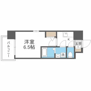 エスリードレジデンス大阪福島シティウエスト【8階】の間取り