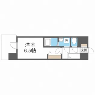 エスリードレジデンス大阪難波【3階】の間取り