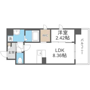 Live Flat都島【3階】の間取り