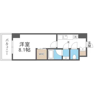 ザ・パークハビオ塚本【14階】の間取り