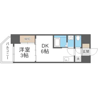 ソルテラス四天王寺前夕陽ヶ丘【14階】の間取り