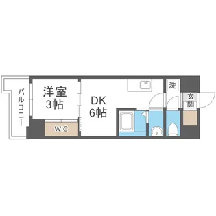 ソルテラス四天王寺前夕陽ヶ丘【11階】の間取り