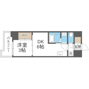 ソルテラス四天王寺前夕陽ヶ丘【12階】の間取り