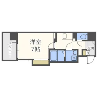 ファーストフィオーレ本町イースト【8階】の間取り