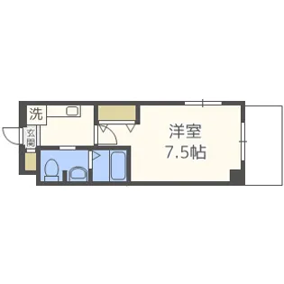 ラクラス福島野田【11階】の間取り