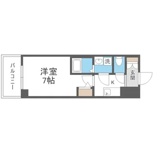 プランドール新大阪PARKレジデンス【2階】の間取り