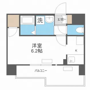 プレサンス東三国エンブレイス【7階】の間取り