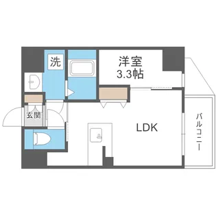 ArtizA京橋WEST【4階】の間取り