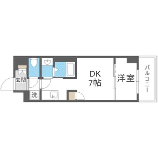 ArtizA京橋WEST【2階】の間取り