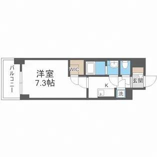 ファーストフィオーレ福島野田Ⅱ【11階】の間取り