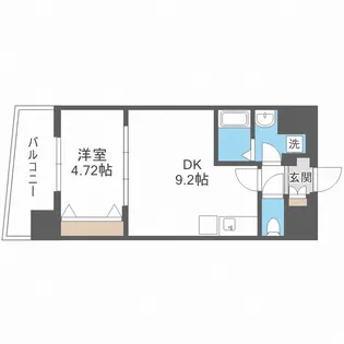 シェリロ神山 【5階】の間取り