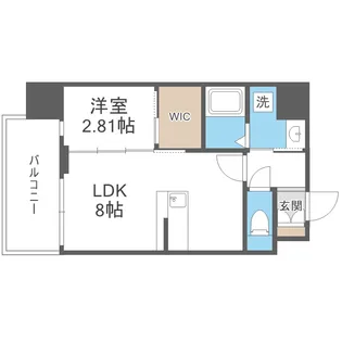 Live Casa天満橋【3階】の間取り