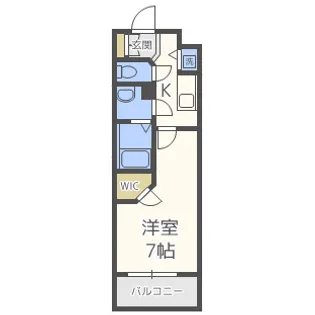 エスリード大手前【2階】の間取り
