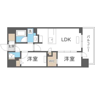 アーバネックス大阪天満宮Ⅱ【5階】の間取り
