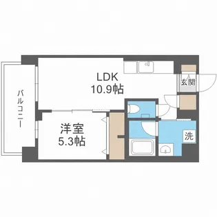 シャーメゾンサクセス新大阪【8階】の間取り