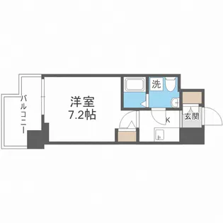 セレニテ難波プリエ【13階】の間取り